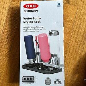 OXO good grips water bottle drying rack